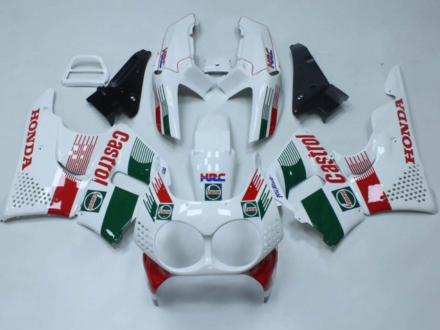 Purchase 1992-1993 White Red Green Castrol HRC Honda CBR900RR 893 Motorcycle Fairings UK