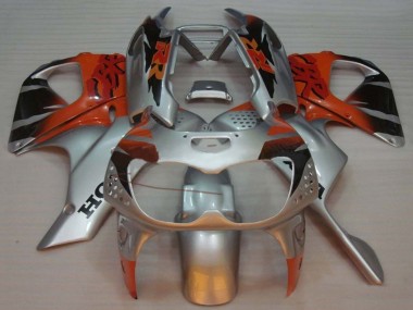 Purchase 1992-1993 Silver Orange Glossy Black Honda CBR900RR 893 Motorcycle Fairings UK