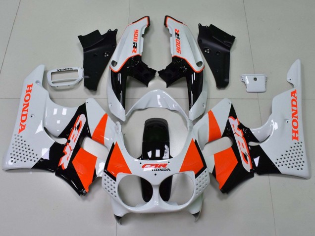 Purchase 1992-1993 White Orange Glossy Black Honda CBR900RR 893 Motorcycle Fairings UK