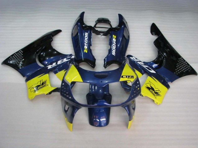 Purchase 1994-1995 Blue Yellow Glossy Black Honda CBR900RR 893 Motorcycle Fairings UK