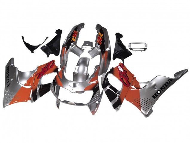 Purchase 1994-1995 Silver Orange Glossy Black Honda CBR900RR 893 Motorcycle Fairings UK