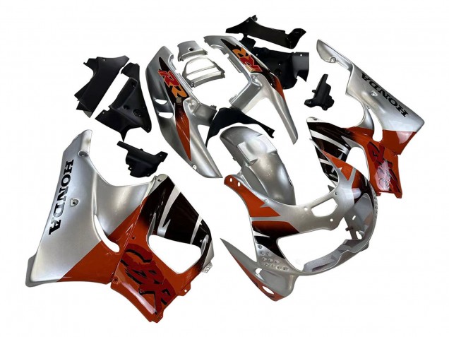 Purchase 1996-1997 Burnt Orange Silver Honda CBR900RR 893 Motorcycle Fairings UK
