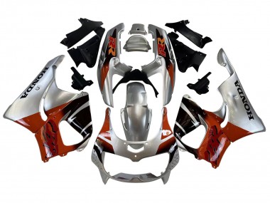 Purchase 1996-1997 Burnt Orange Silver Honda CBR900RR 893 Motorcycle Fairings UK