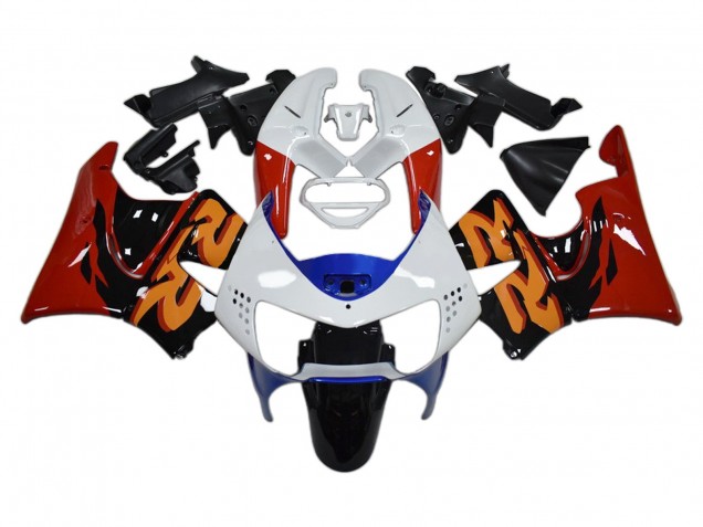 Purchase 1998-1999 White Red Blue Glossy Black Honda CBR900RR 919 Motorcycle Fairings UK