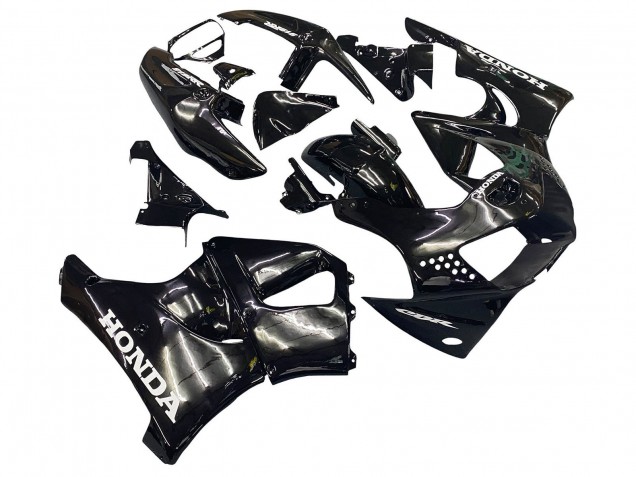 Purchase 1998-1999 Glossy Black White Decals Honda CBR900RR 919 Motorcycle Fairings UK