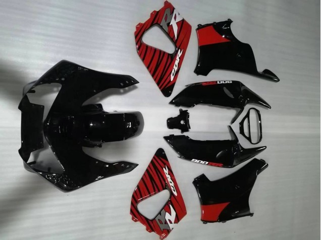 Purchase 1998-1999 Red Glossy Black Honda CBR900RR 919 Motorcycle Fairings UK