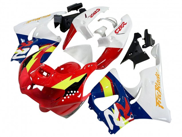 Purchase 1998-1999 White Red Yellow Blue Honda CBR900RR 919 Motorcycle Fairings UK