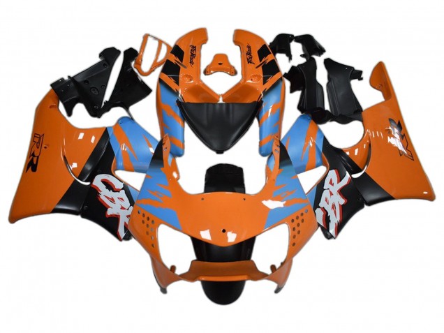 Purchase 1998-1999 Orange Blue Matte Black Honda CBR900RR 919 Motorcycle Fairings UK