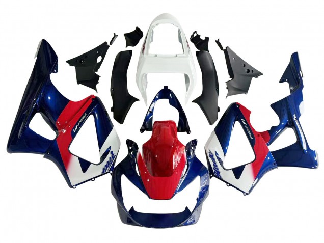 Purchase 2000-2001 White Red Blue Honda CBR900RR 929 Motorcycle Fairing UK