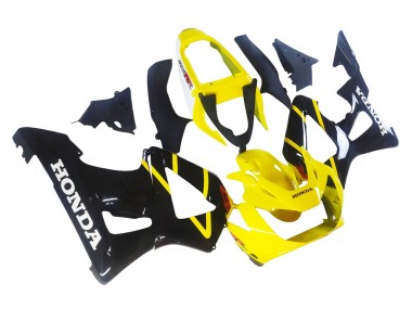 Purchase 2000-2001 Yellow Glossy Black Honda CBR900RR 929 Motorcycle Fairings UK