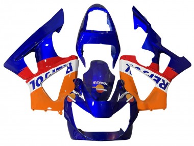 Purchase 2000-2001 Orange White Red Blue Repsol Honda CBR900RR 929 Motorcycle Fairings UK