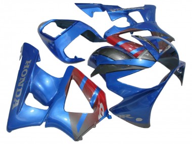 Purchase 2000-2001 Blue Red Glossy Black Honda CBR900RR 929 Motorcycle Fairings UK