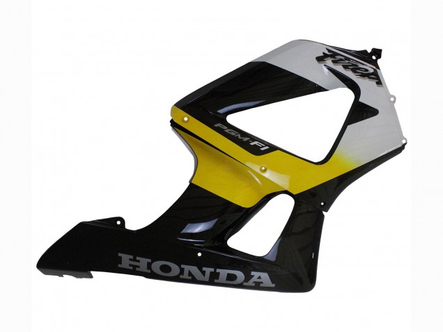 Purchase 2000-2001 White Yellow Glossy Black Honda CBR900RR 929 Motorcycle Fairings UK