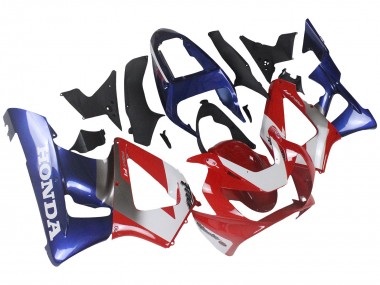 Purchase 2000-2001 Silver Red Blue Honda CBR900RR 929 Motorcycle Fairings UK