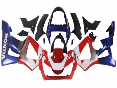 Purchase 2000-2001 Silver Red Blue Honda CBR900RR 929 Motorcycle Fairings UK