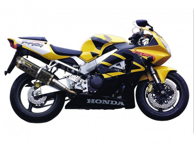Purchase 2000-2001 Yellow Dark Blue Honda CBR900RR 929 Motorcycle Fairings UK