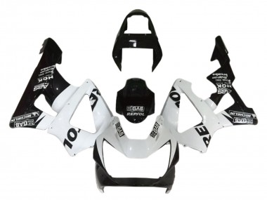 Purchase 2000-2001 White Glossy Black Repsol Honda CBR900RR 929 Motorcycle Fairings UK
