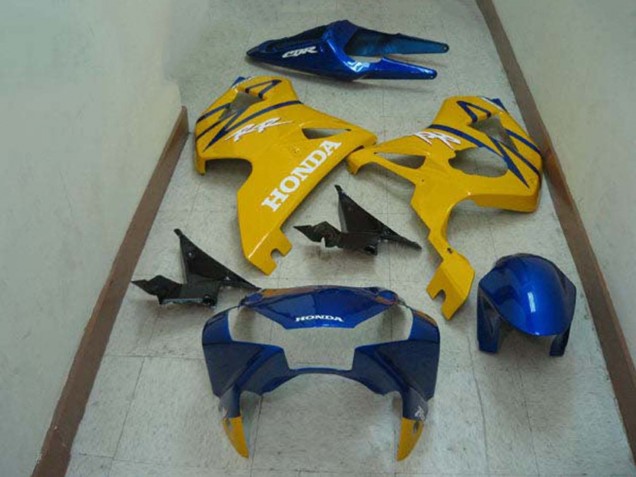 Purchase 2002-2003 Blue Yellow Honda CBR900RR 954 Motorcycle Fairings UK