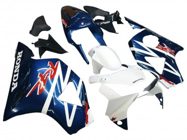 Purchase 2002-2003 White Dark Blue Honda CBR900RR 954 Motorcycle Fairings UK