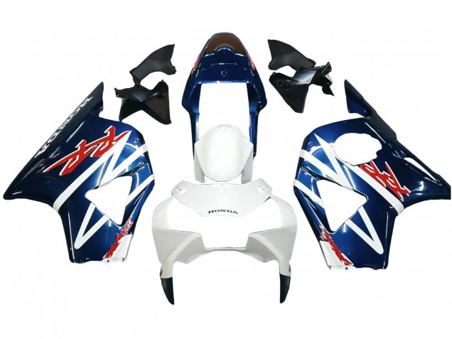 Purchase 2002-2003 White Dark Blue Honda CBR900RR 954 Motorcycle Fairings UK