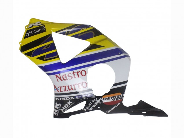 Purchase 2002-2003 Blue Yellow Glossy Black Red Nastro Azzurro 46 Honda CBR900RR 954 Motorcycle Fairings UK