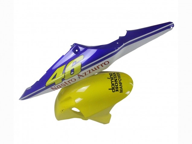 Purchase 2002-2003 Blue Yellow Glossy Black Red Nastro Azzurro 46 Honda CBR900RR 954 Motorcycle Fairings UK