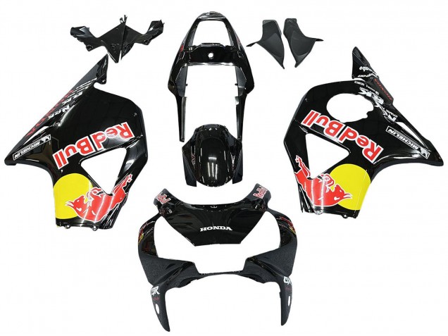 Purchase 2002-2003 Glossy Black Yellow Red Bull Michelin Honda CBR900RR 954 Motorcycle Fairings UK
