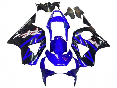 Purchase 2002-2003 Blue Glossy Black Honda CBR900RR 954 Motorcycle Fairing Kits UK