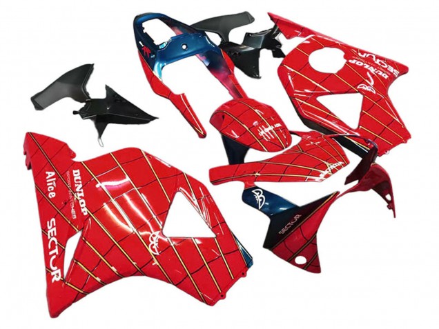 Purchase 2002-2003 Red Dark Blue Dunlop Honda CBR900RR 954 Motorcycle Fairings UK