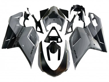 Purchase 2007-2014 Silver Gold Matte Black Ducati 848 Motorcycle Fairings UK
