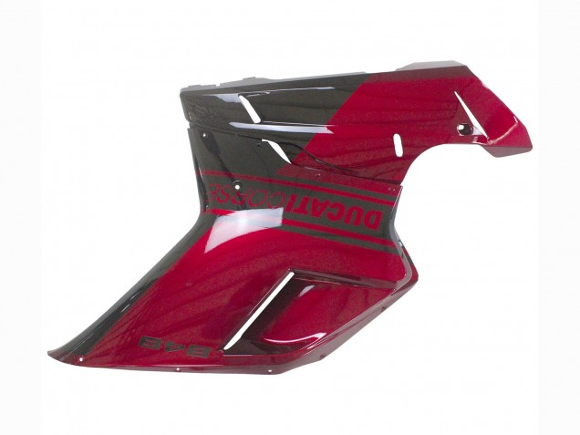 Purchase 2007-2014 Red Glossy Black Ducati 848 Motorcycle Fairing UK