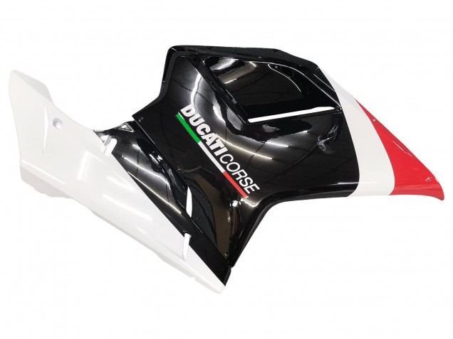 Purchase 2007-2014 White Red Glossy Black Ducati 848/1098/1198 Motorcycle Fairings UK