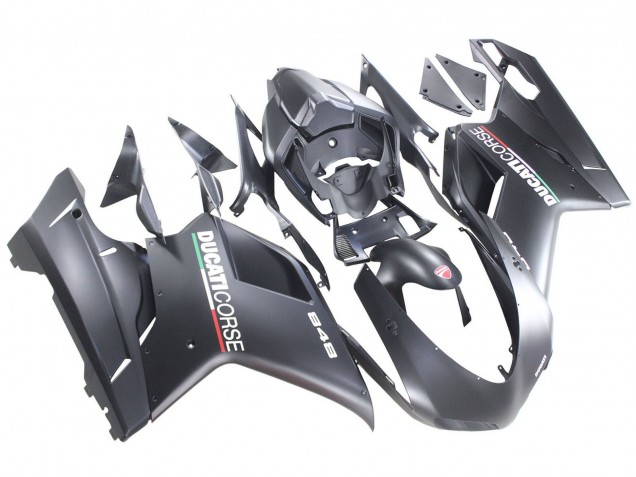 Purchase 2007-2014 Matte Grey Ducati 848 Motorcycle Fairings UK