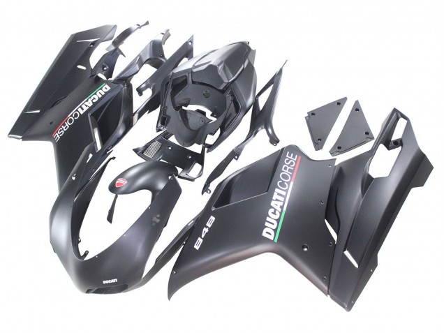 Purchase 2007-2014 Matte Grey Ducati 848 Motorcycle Fairings UK