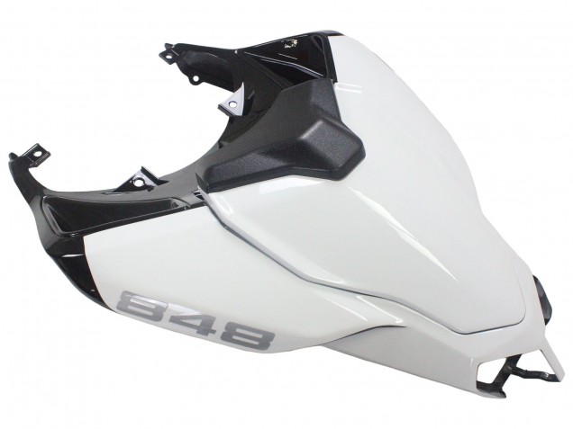Purchase 2007-2014 White Glossy Black Corse Ducati 848/1098/1198 Motorcycle Fairings UK
