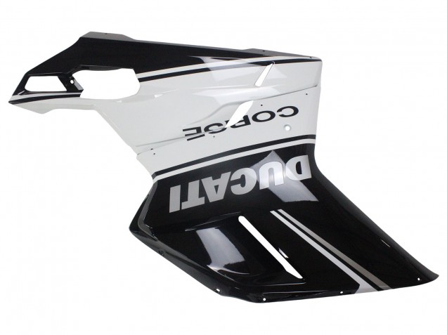 Purchase 2007-2014 White Glossy Black Corse Ducati 848/1098/1198 Motorcycle Fairings UK