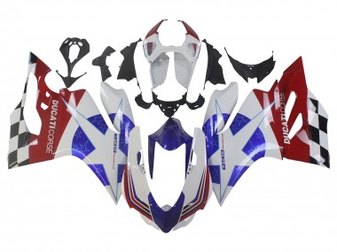 Purchase 2011-2014 White Blue Red Black Ducati Panigale 899 Motorcycle Fairings UK