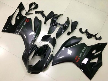 Purchase 2011-2014 Glossy Black Ducati Panigale 1199 Motorcycle Fairings UK