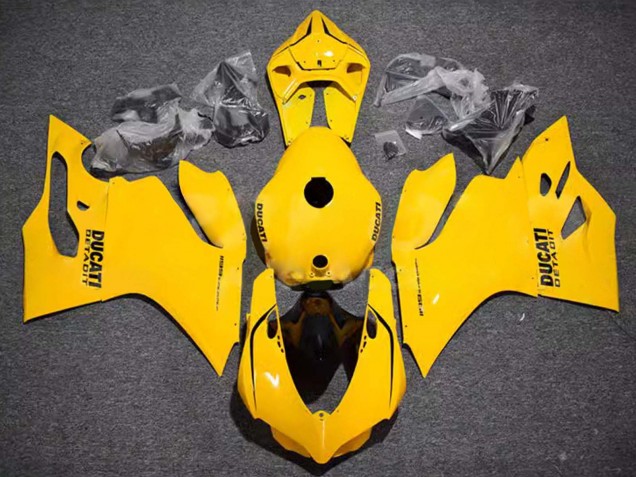 Purchase 2011-2014 Glossy Yellow Ducati Panigale 899/1199 Motorcycle Fairings UK
