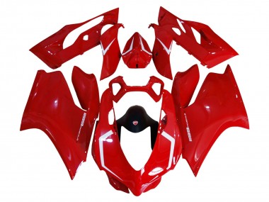 Purchase 2011-2014 Red Ducati 1199 Motorcycle Fairing Kits UK