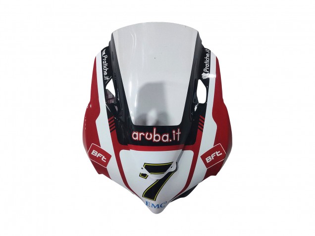 Purchase 2011-2014 White Red Glossy Black Aruba.it 7 Ducati Panigale 899/1199 Motorcycle Fairings UK