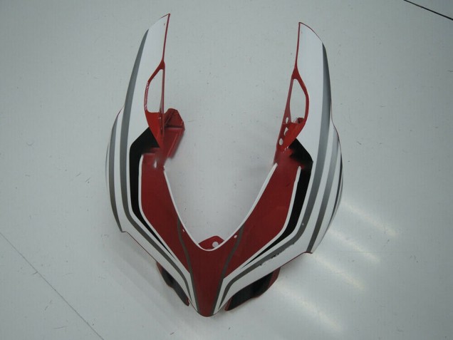 Purchase 2011-2014 White Red Glossy Black Ducati Panigale 899 Motorcycle Fairing UK