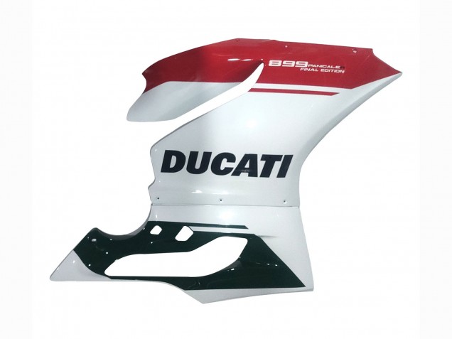 Purchase 2011-2014 White Red Glossy Black Ducati Panigale 899 Motorcycle Fairings UK