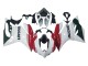 Purchase 2011-2014 White Red Glossy Black Ducati Panigale 899 Motorcycle Fairings UK