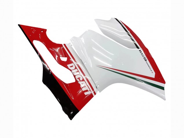 Purchase 2011-2014 White Red Green Glossy Black Ducati 1199 Motorcycle Fairings UK