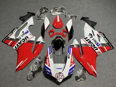 Purchase 2011-2014 White Red Blue Glossy Black Flex-Box Valsir 04 Ducati Panigale 899/1199 Motorcycle Fairings UK