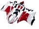 Purchase 2011-2014 White Red Glossy Black Ducati 1199 Motorcycle Fairings UK