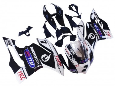 Purchase 2011-2014 White Black Blue Fiamm Ficc 7 Ducati Panigale 899/1199 Motorcycle Fairings UK