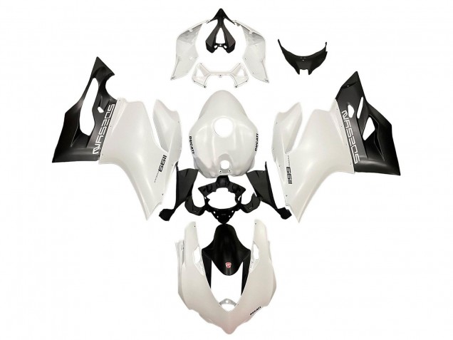 Purchase 2011-2014 White Black Ducati Panigale 899/1199 Motorcycle Fairings UK