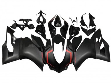 Purchase 2015-2020 Black Red Carbon Fiber Ducati Ducati 959/1299 Motorcycle Fairings UK